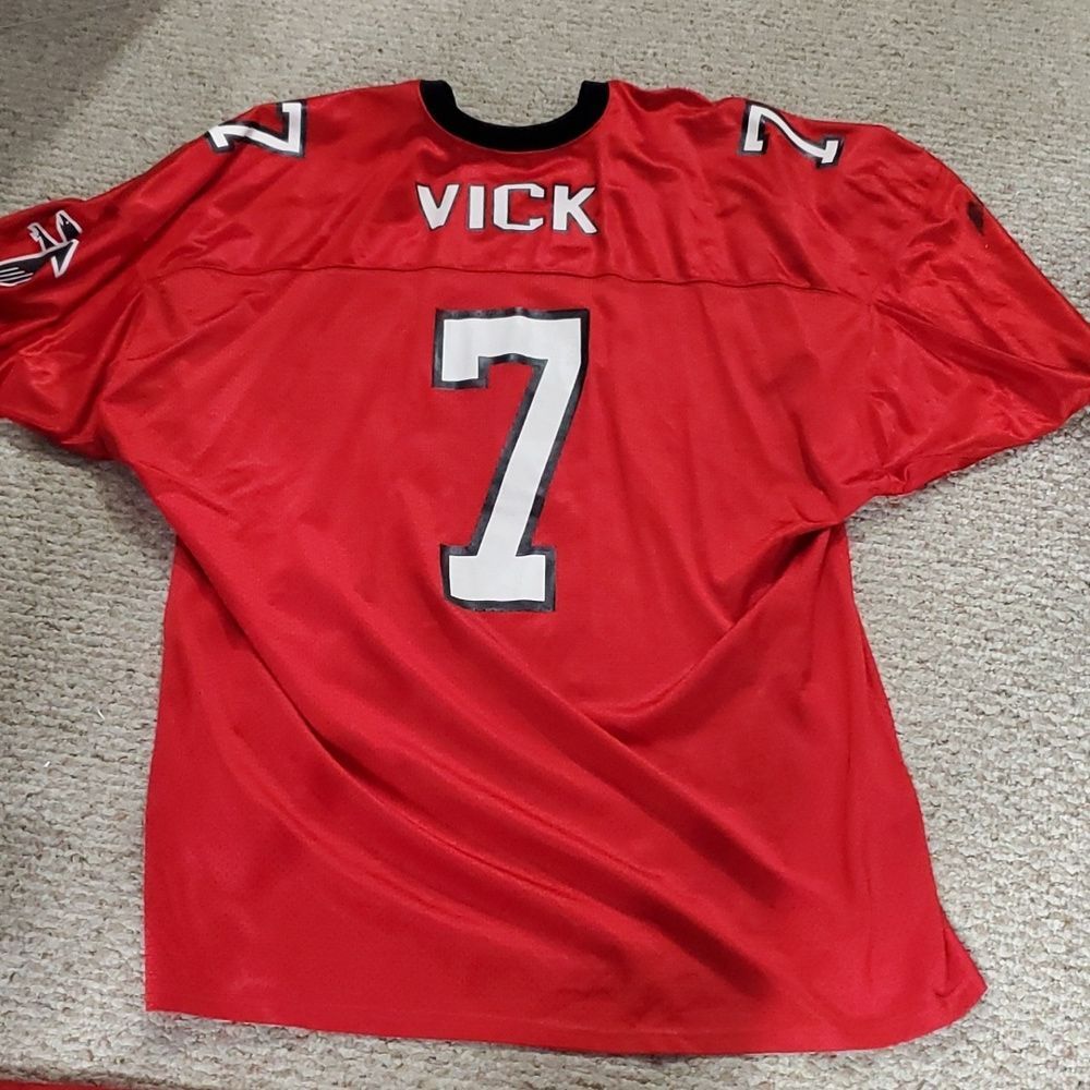 Michael Vick Nylon Falcons Team Fan Football Jersey 2X